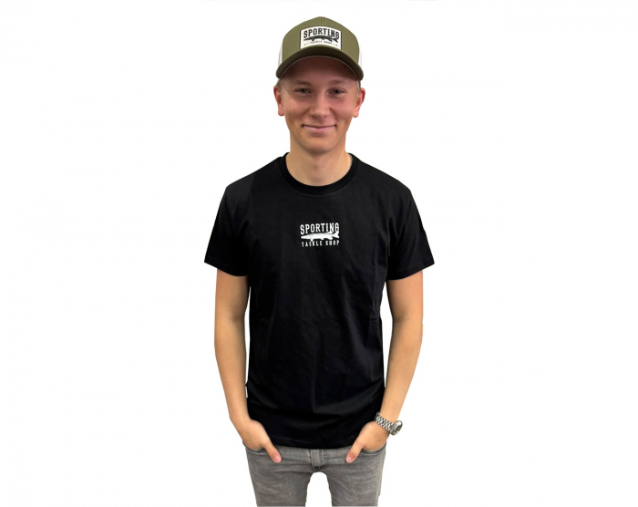 Sporting T-Shirt Black II i gruppen Kläder / Sporting (Kläder) hos Örebro Fiske & Outdoor AB (Sporting T-Shirt BlackS)